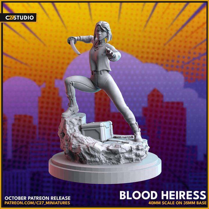 Bloodline 40mm Scale Miniature | Crisis Protocol Proxy | C27