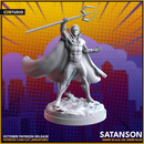 Daimon Hellstrom 40mm Scale Miniature | Crisis Protocol Proxy | C27
