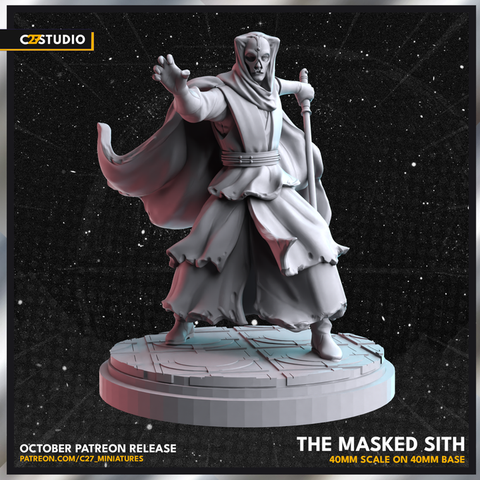 Darth Nihilus 40mm Scale Miniature | Shatterpoint Proxy | C27