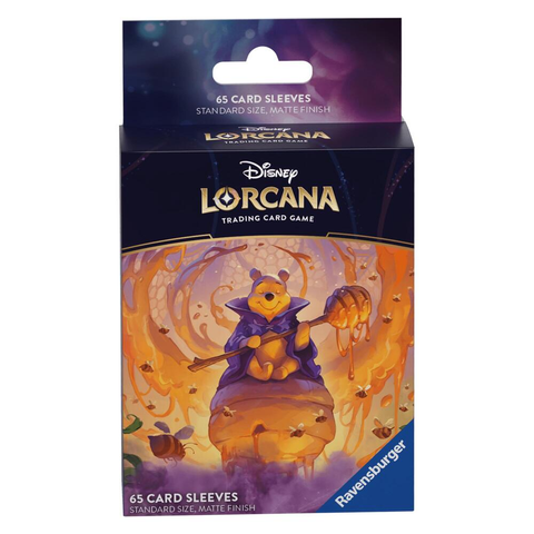 Disney Lorcana Card Sleeves - Pooh Honey Wizard (65-Pack)