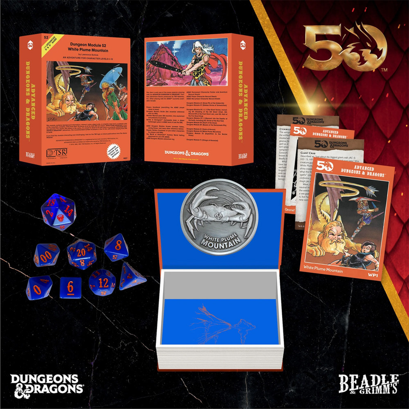 D&D Classic Module Dice Set: White Plume Mountain