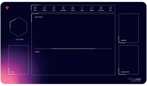 Foundations Learn To Play 1-Player Playmat for Magic: The Gathering