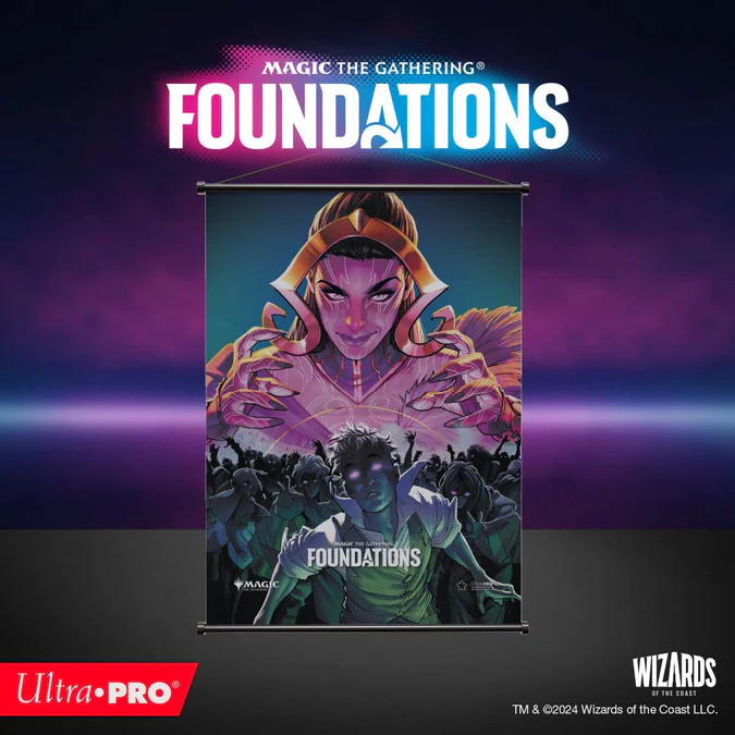 Foundations Liliana Wall Scroll for Magic: The Gathering