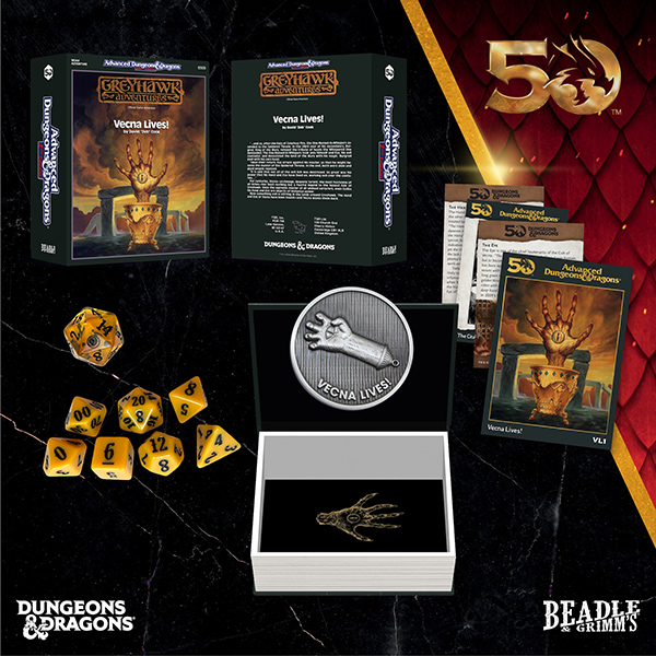 D&D Classic Module Dice Set: Vecna Lives!