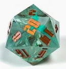 Dice: Mega 55MM- Tidal Wave 55mm D20