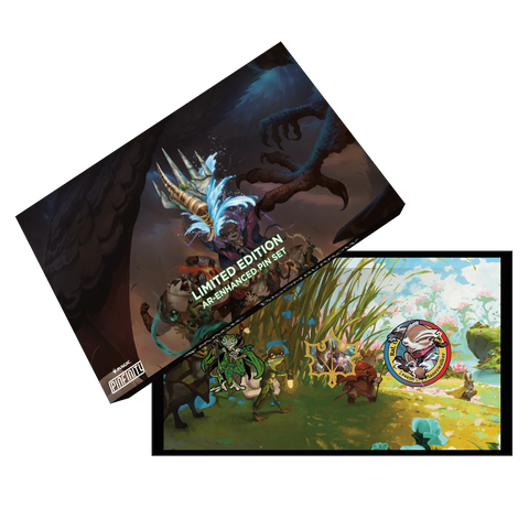 Pin: MTG Bloomburrow- Exclusive 3 Pin Set with ARt Card