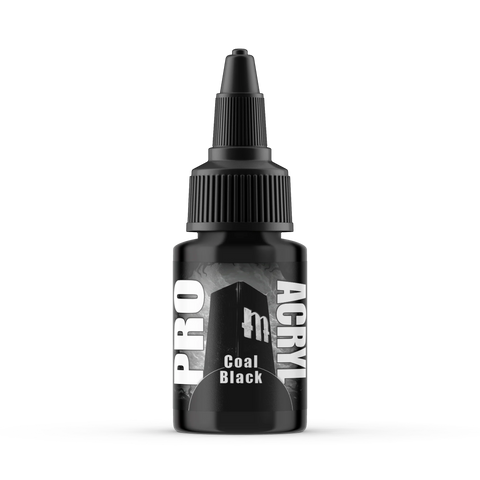 Monument Hobbies Pro Acryl Standard Coal Black 22ml