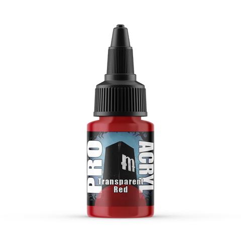 Monument Hobbies Pro Acryl Standard Transparent Red 22ml
