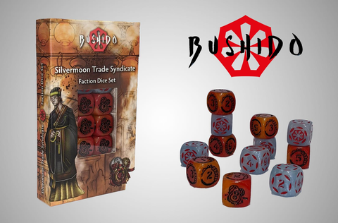Bushido: Silvermoon Trade Syndicate Faction Dice