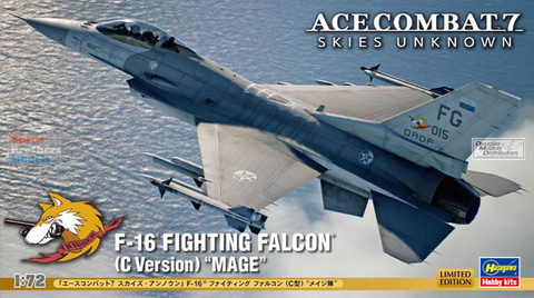 HAS52410 1:72 Hasegawa F-16C Falcon 'Mage' [Ace Combat 7]