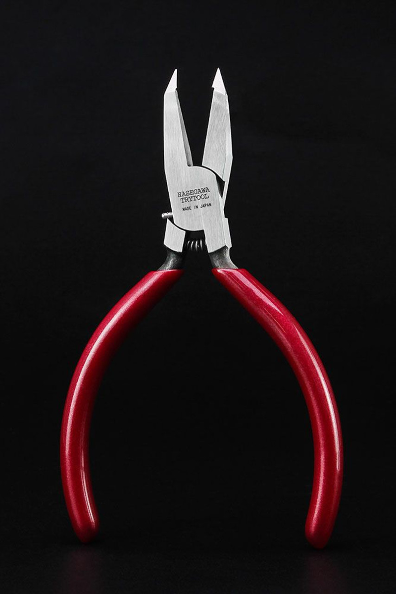 Hasegawa TT120 Nippers for Plastic Models [Round Blade / Tapered Edge Type]