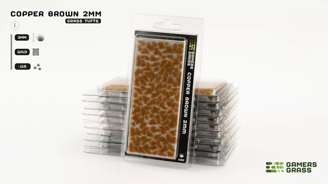 Gamers Grass Laser Plants Copper Brown (2mm)