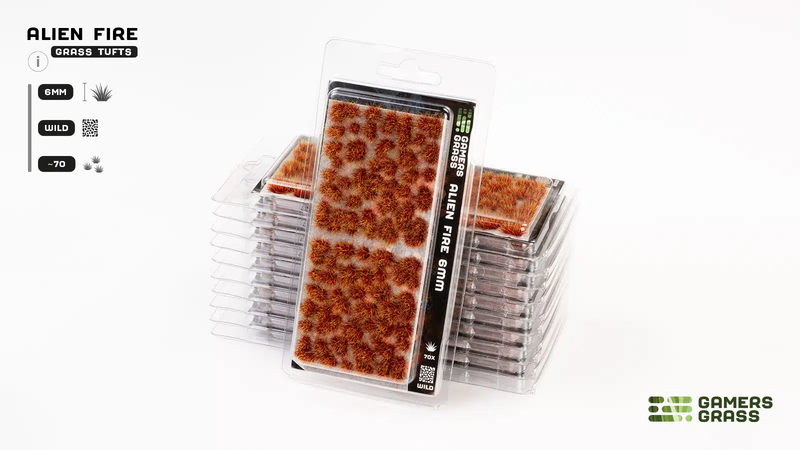 Gamers Grass: Laser Plants: Alien Fire (6mm)