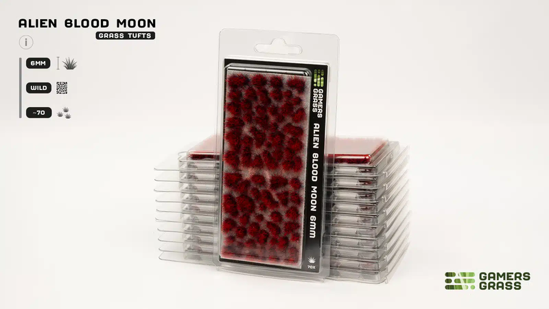 Gamers Grass: Laser Plants: Alien Blood Moon (6mm)