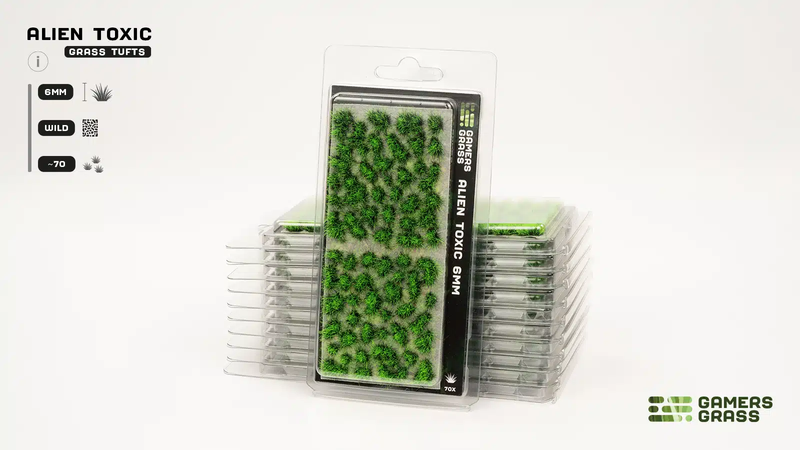 Gamers Grass: Laser Plants: Alien Toxic (6mm)