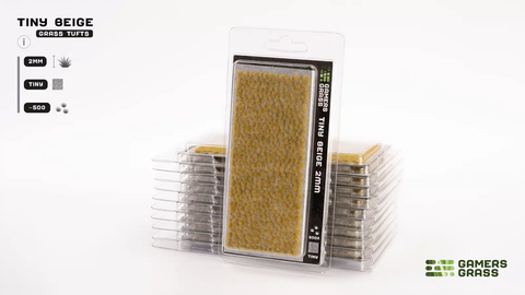 Gamers Grass Laser Plants Tiny Beige (2mm)