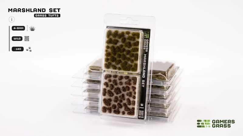 Gamers Grass: Laser Plants: Marshland Set