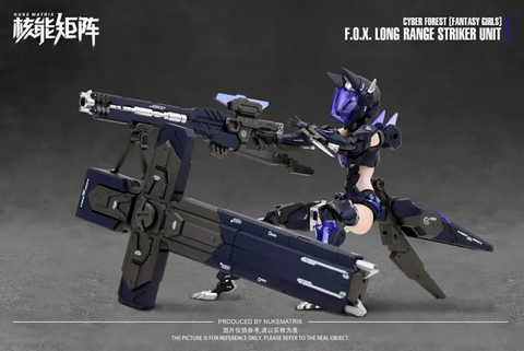Nuke Matrix 1/12 F.O.X. Long-Range Striker Unit Vivienne Hayha Model Kit "Cyber Forest [Fantasy Girls]"