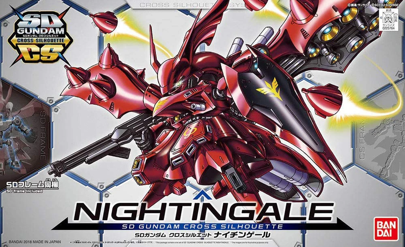 Bandai Spirits SD Gundam Cross Silhouette Nightingale Model Kit