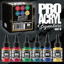 Monument Hobbies Pro Acryl Rogue Hobbies Signature Set - 6 Colors