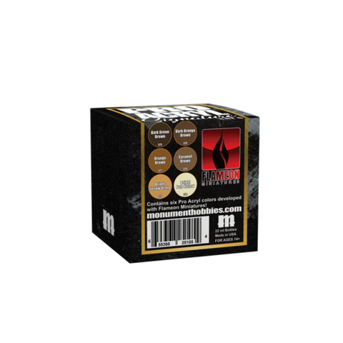Monument Hobby Pro Acryl Flameon Singnature Set - 6 Colors