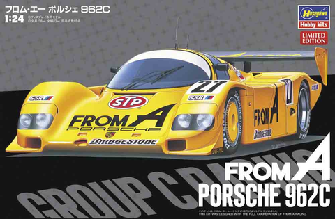 Hasegawa 1/24 Group C German Race Car, From A Porsche 962C