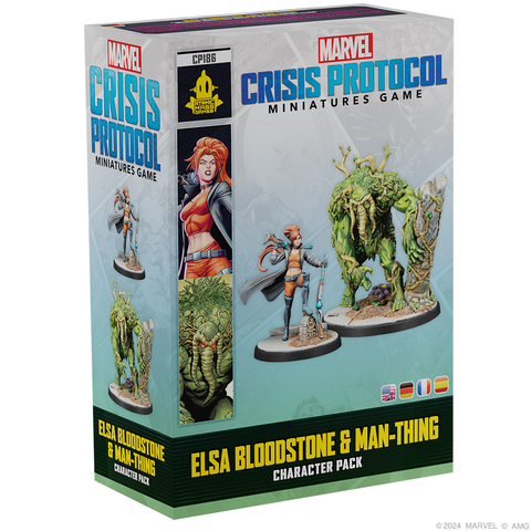 Marvel Crisis Protocol: Elsa Bloodstone and Man-Thing