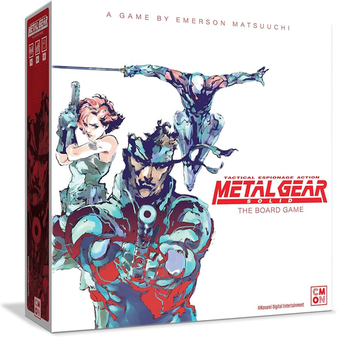 Metal Gear Solid The Board Game - Stealth & Strategy Gameplay