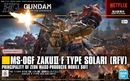 Bandai Spirits HG 1/144 Zaku II F-TYPE Solari (requiem For Vengeance) Model Kit