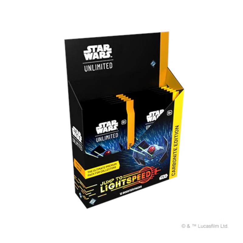 Star Wars Unlimited: Jump To lightspeed Carbonite Booster box