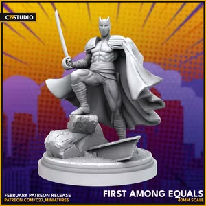 Citizen V 40mm Scale Miniature | Crisis Protocol Proxy | C27