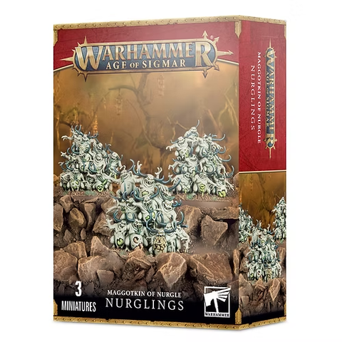 Warhammer:Age of Sigmar-MAGGOTKIN OF NURGLE NURGLINGS