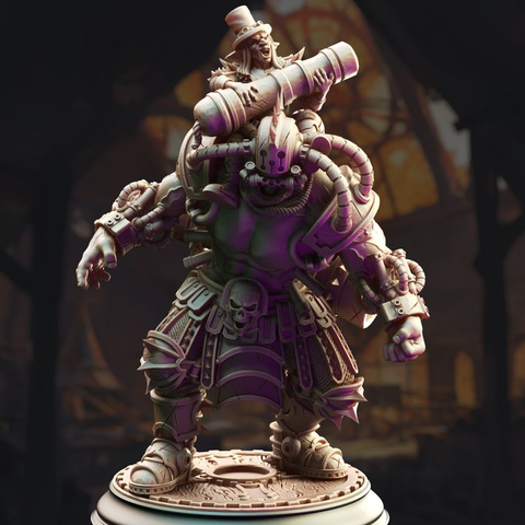 Chemical Abomination with Goblin Rider - Muscles & Brains | DM Stash