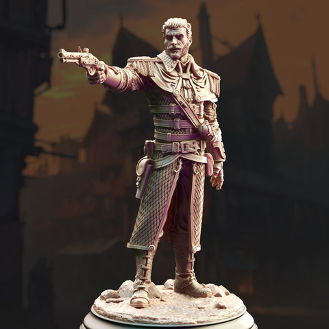 High Inquisitor Officer - Lorthren | DM Stash | DnD | Fantasy | Miniature