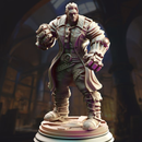 Human Artificer Brawler - Derek Matthews | DM Stash | DnD | Fantasy | Miniature