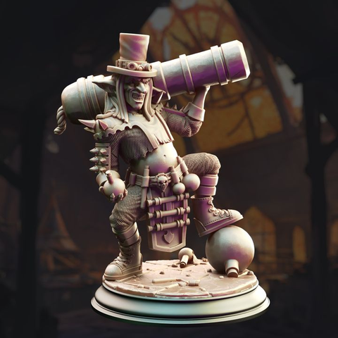 Goblin Manic Artificer - Brains | DM Stash | DnD | Fantasy | Miniature