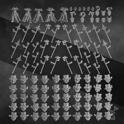 Blightshield Witches Squad (Build Kit) | DakkaDakka | Grim Dark