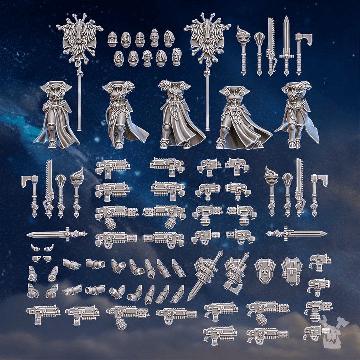White Fangs Hunters (build kit) | DakkaDakka | Grim Dark