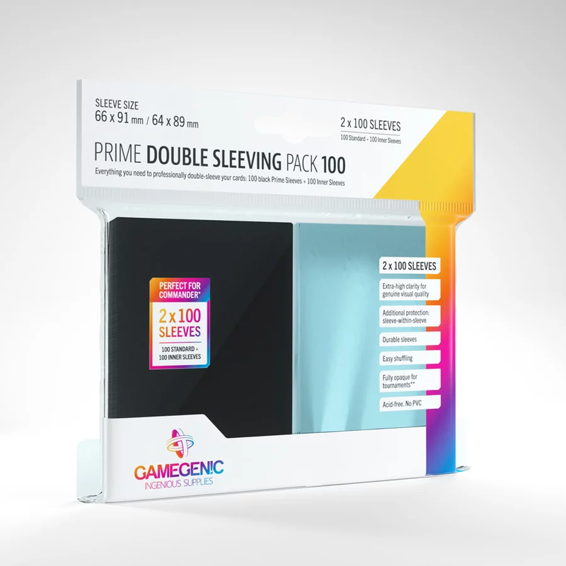 GameGenic Prime Double Sleeving Pack