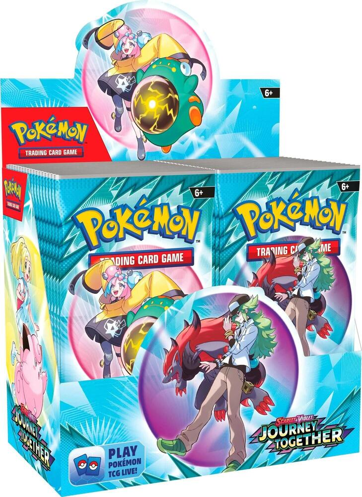 Pokemon Scarlet & Violet: Journey Together - Booster Display