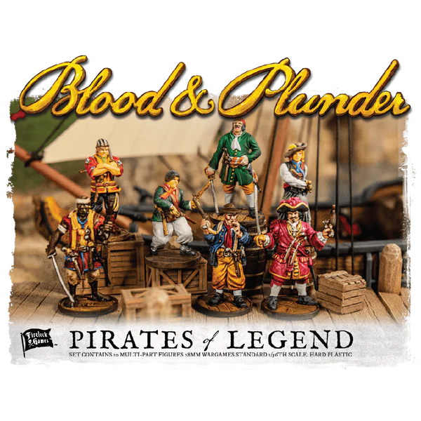 Blood & Plunder: Pirates of Legend Captains Box