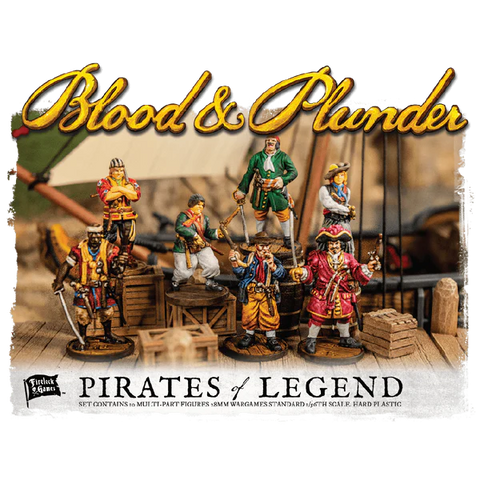 Blood & Plunder: Pirates of Legend Captains Box