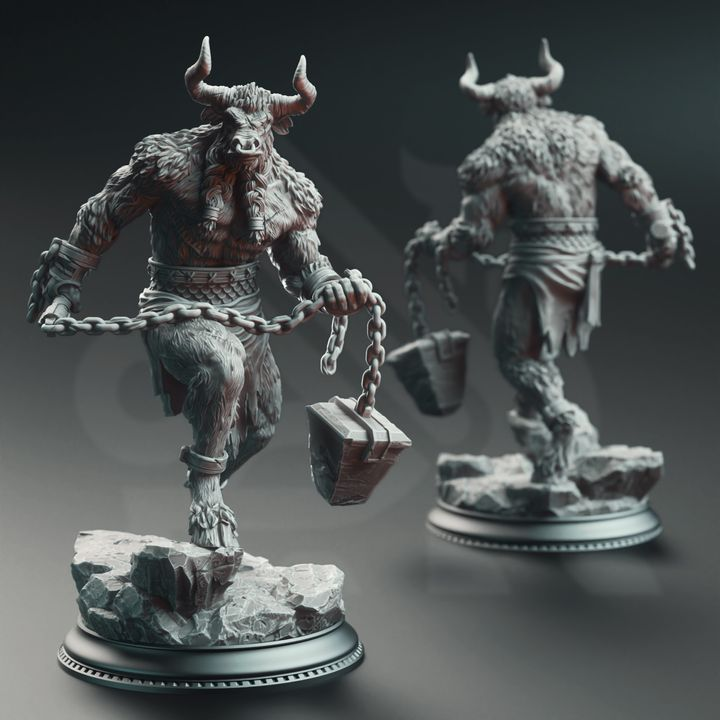 Minotaur Warriors of the Labrinth's Depths | DM Stash