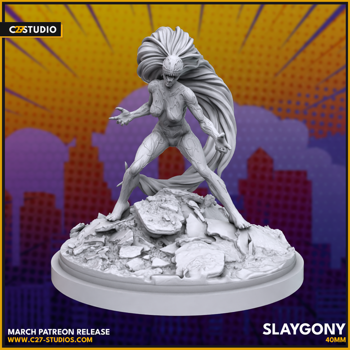 Agony 40mm Scale Miniature | Crisis Protocol Proxy | C27