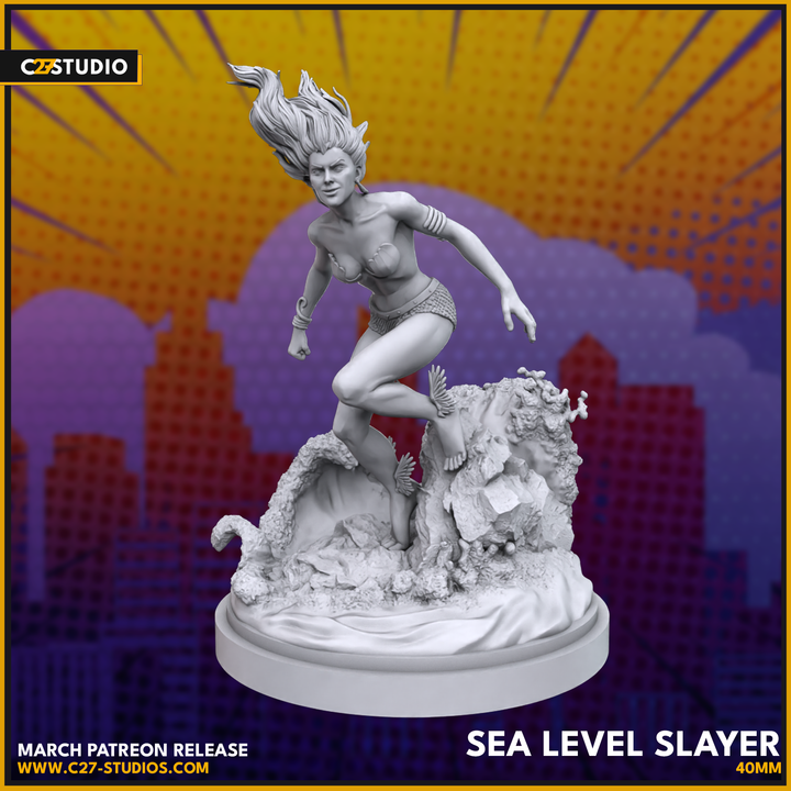 Namora 40mm Scale Miniature | Crisis Protocol Proxy | C27