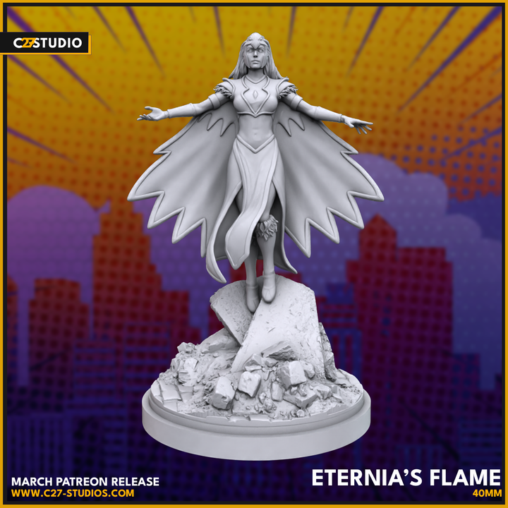 Sorceress 40mm Scale Miniature | Crisis Protocol Proxy | C27