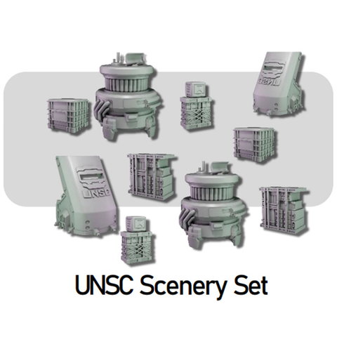 Halo: Flashpoint - UNSC Scenery Set