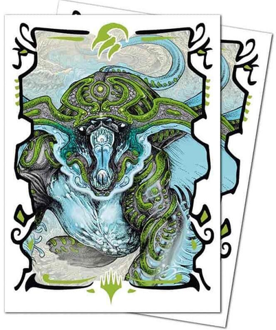 Tarkir: Dragonstorm - Temur APEX Deck Protector Sleeves for Magic: The Gathering (105-pack) - Ultra Pro Card Sleeves