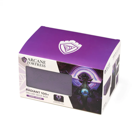 Arcane Fortress Radiant 100+ deluxe deck box: Cosmic Genesis