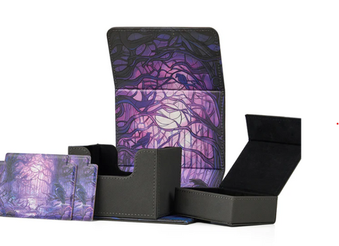 Arcane Fortress Radiant 100+ deluxe deck box: Decaying Swamp